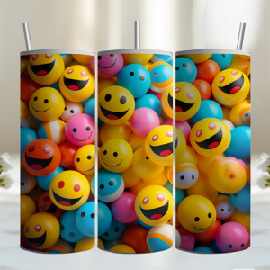 Emoji Faces 20oz Tumbler