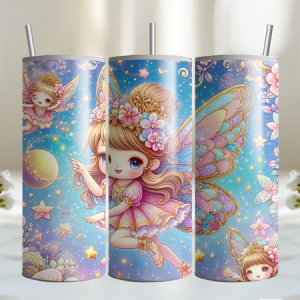 Aurora Blossom Fairy 20oz Tumbler
