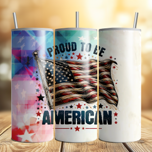 Proud to be American 20oz Tumbler