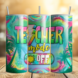Teacher Mode Off 20oz Tumbler