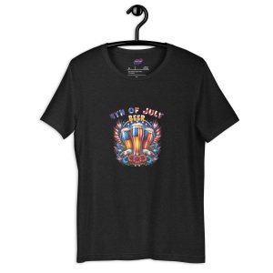 4th of July Beer Custom T-Shirt